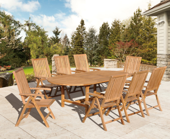 Kingston Casual Outdoor Furniture Heritage 7 pieces dining