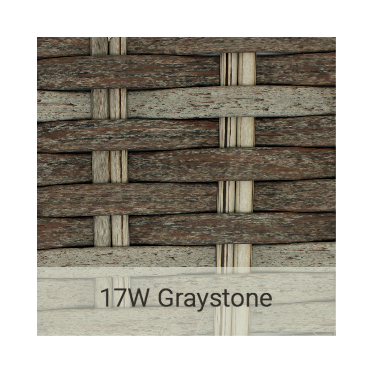 Kingston Casual wicker-17w-graystone