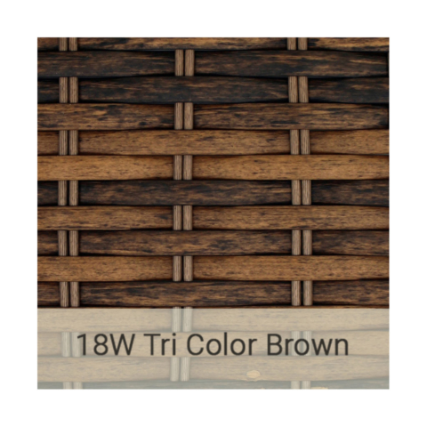 Kingston Casual wicker-18w-tri-color-brown